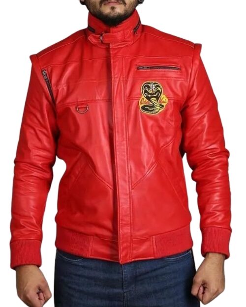 Johnny Lawrence Red Cobra Kai Jacket