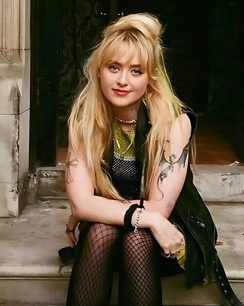 Abigail Sammy Black Leather Vest