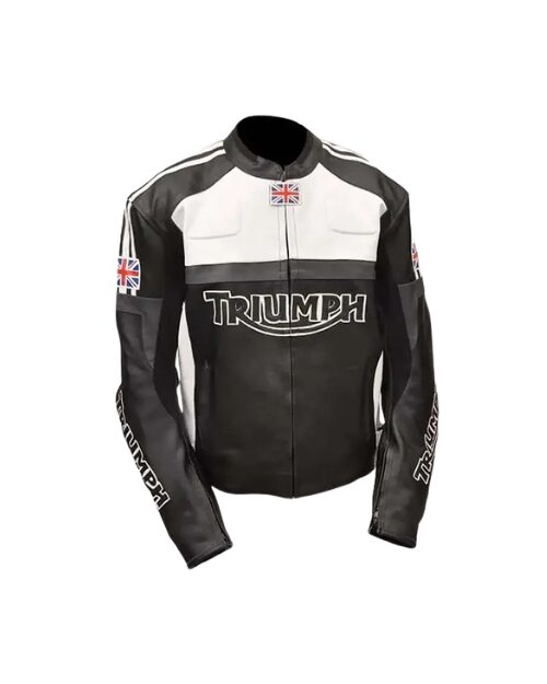 Triumph Motorcycle Leather Racing Jacket