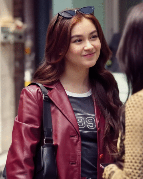 XO Kitty Season 2 Anna Cathcart Leather Blazer