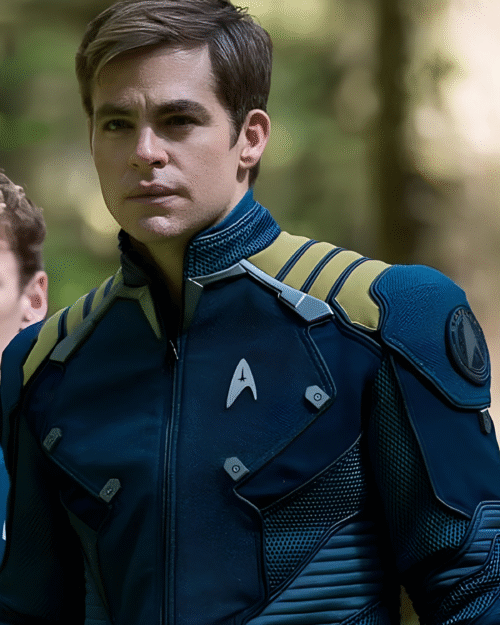 Star Trek Beyond Captain James T. Kirk Blue Uniform Jacket