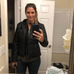 Hooded Style Bomber Leather Jacket For Men’s