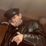 Brave the Dark 2025 Nathan Williams Black Leather Jacket