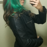 Hooded Style Bomber Leather Jacket For Men’s