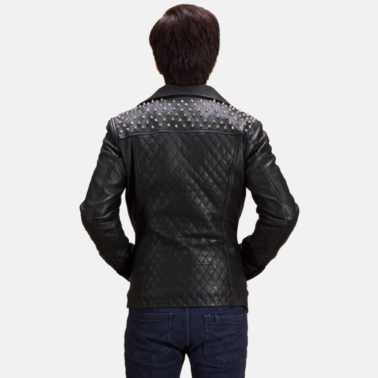 Black-Studded-Double-Rider-Jacket-Zoom-3-1491403359620