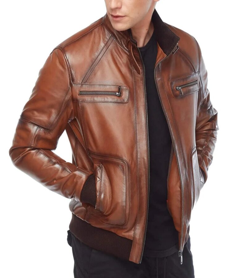 Legacy-Brown-Waxed-Leather-Bomber-Jacket-3