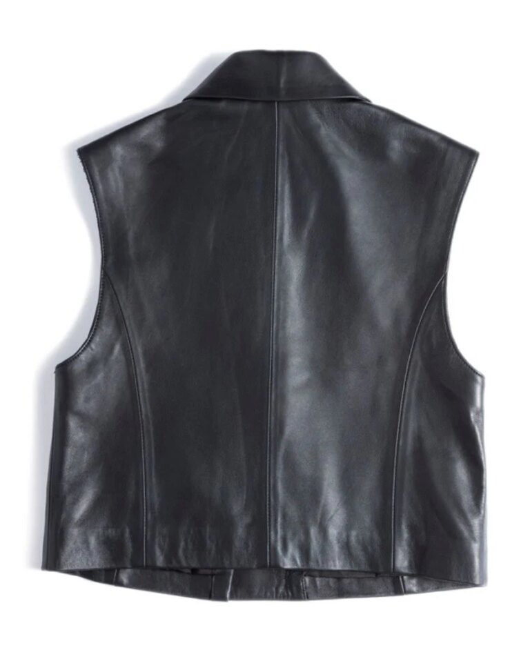 Women_sFuerzaBlackLeatherVestback1